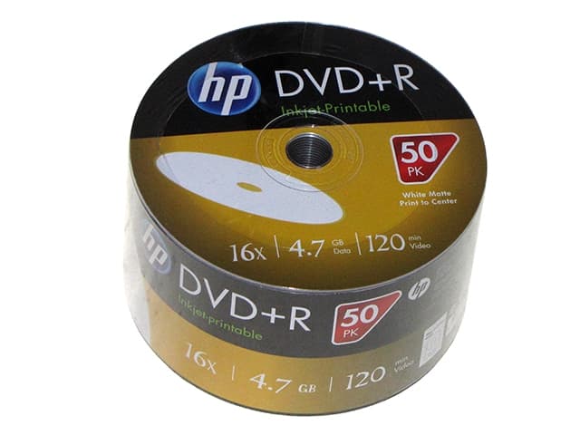  DVD+R HP 16 х 4.7Gb bulk (50) (600)