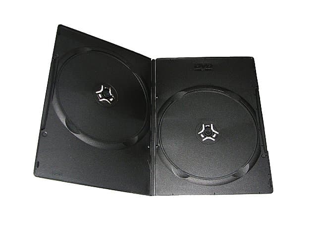 Футляр Box DVD 2шт 7мм slim (100)
