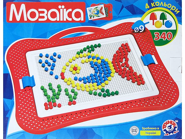 Мозаїка-4 Технокомп 340 деталей (10) 3367