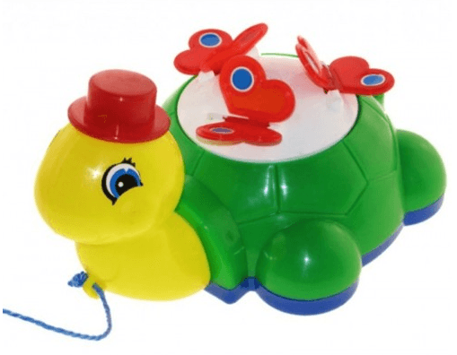 Каталка на мотузці Kinder Way Черепаха (10) 06-601