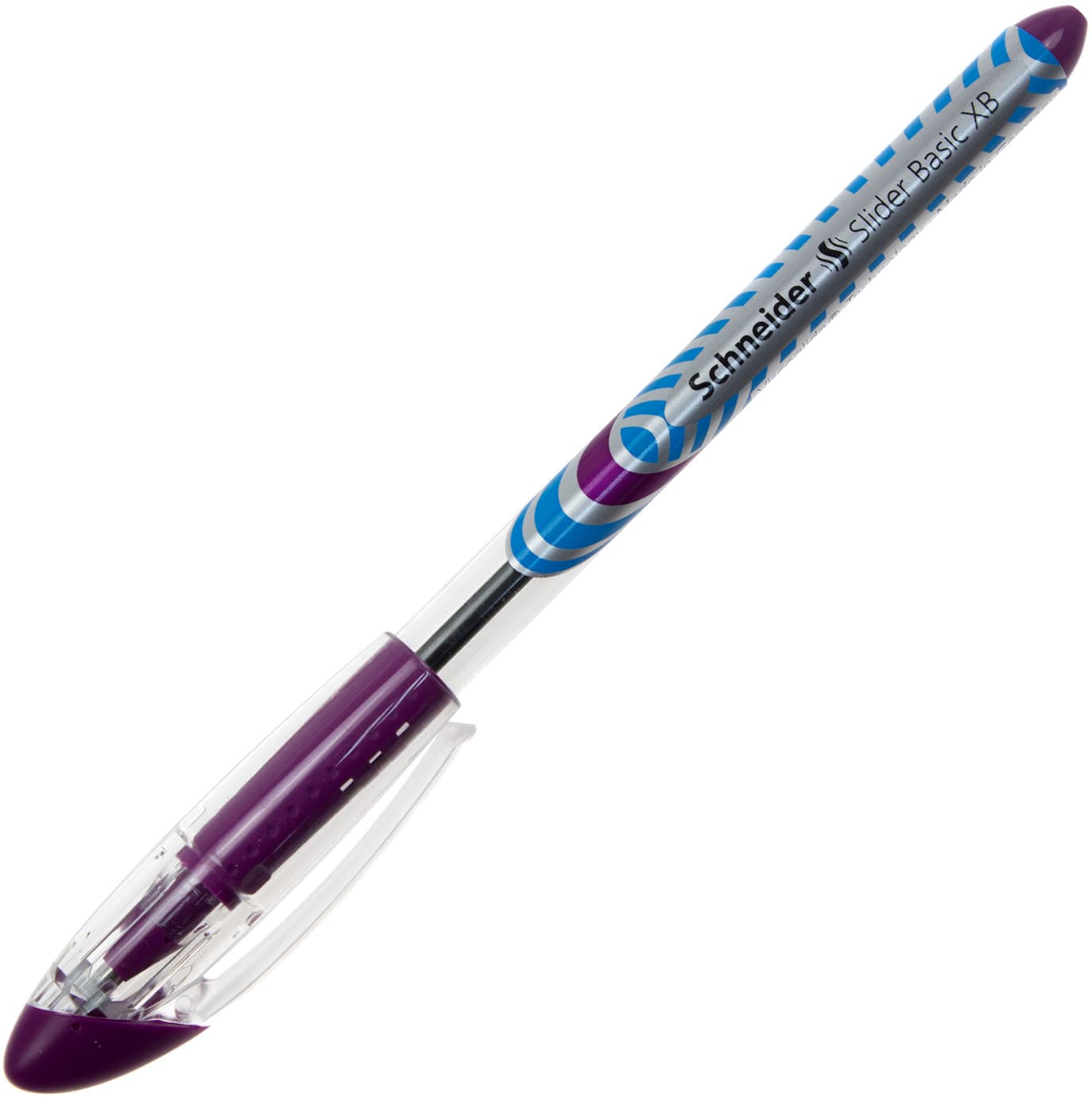 Ручка масляна кулькова Schneider Ballpoint pen Slider Basic XB фіолетова 151208