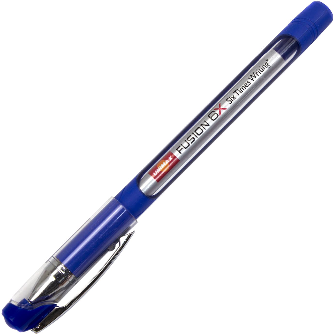 Ручка шариковая Unimax Top Tek Fusion 10 000 синяя (12) (120) (1200) UX-10 000-02/42796 