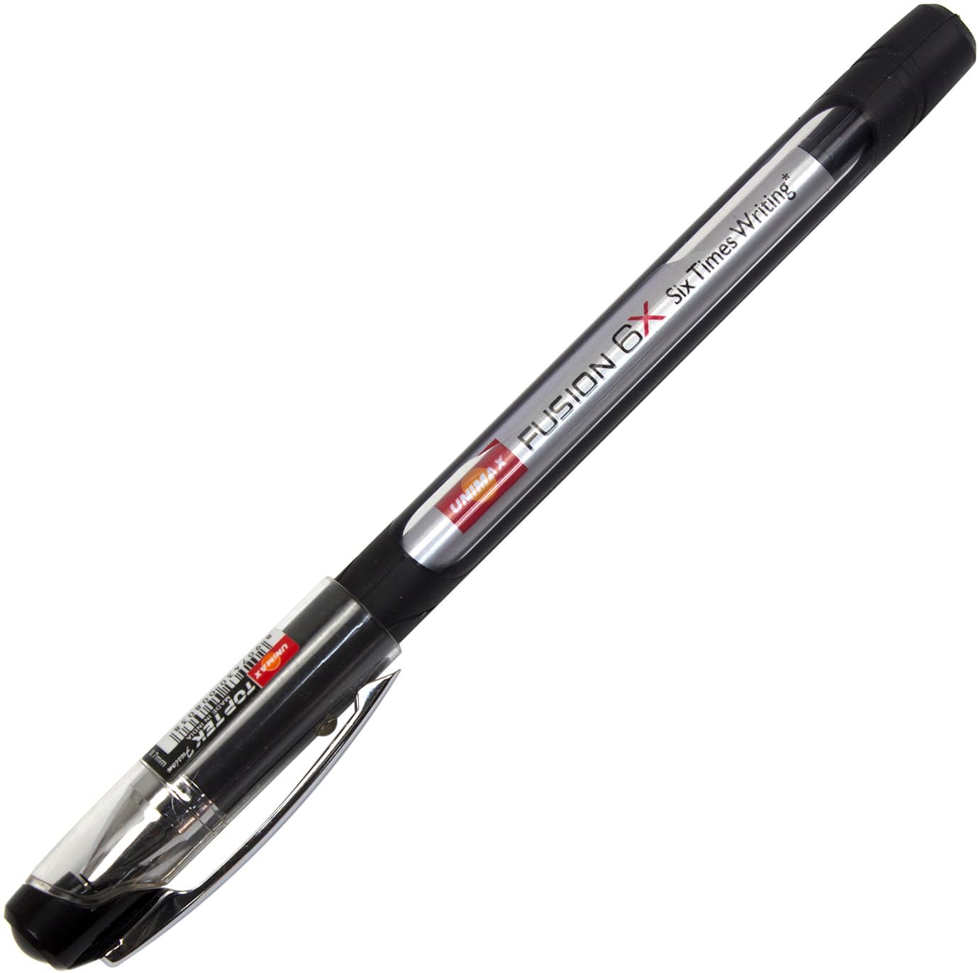 Ручка шариковая Unimax Top Tek Fusion 10 000 черная (12) (120) (1200) UX-10 000-01/42797