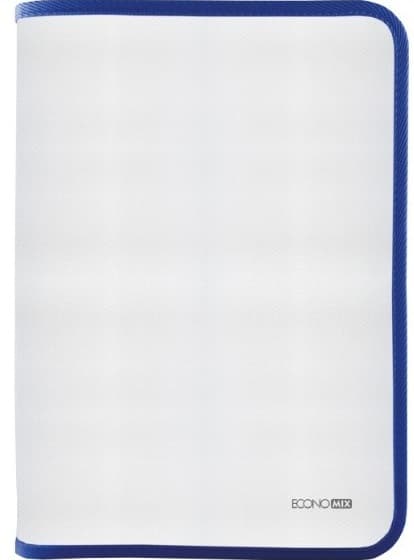 Папка на блискавці пластикова Economix B5 синя (20) E31645-02