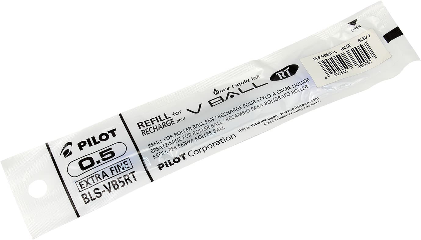 Стержень гелевый Pilot BLS-VRB5-L 0,5мм синий для MR, BLRT-VB