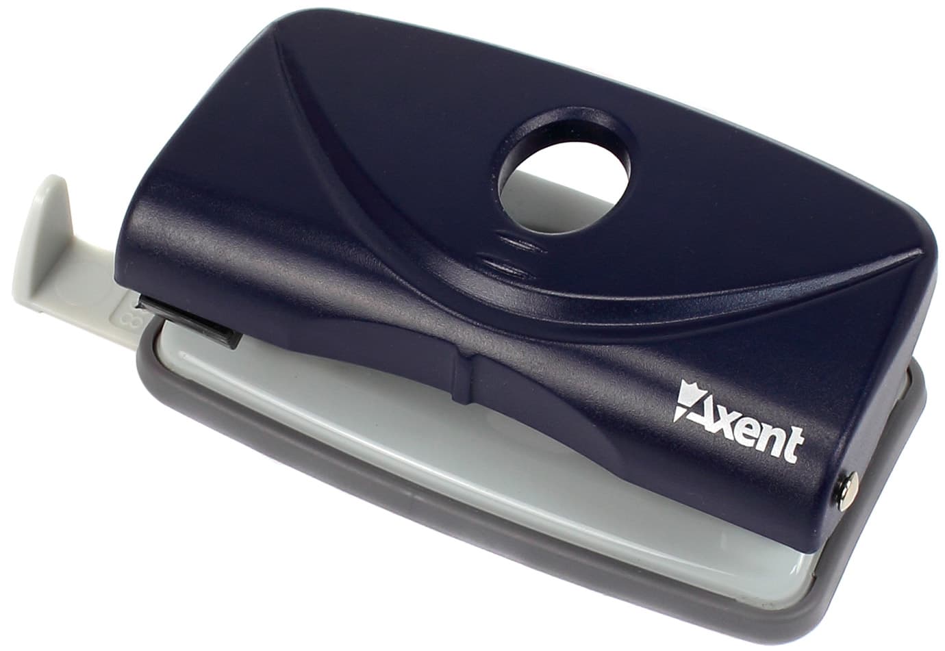 Дирокол Axent Welle-2 10 аркушів з пластиковим верхом синій (12) 3810-02