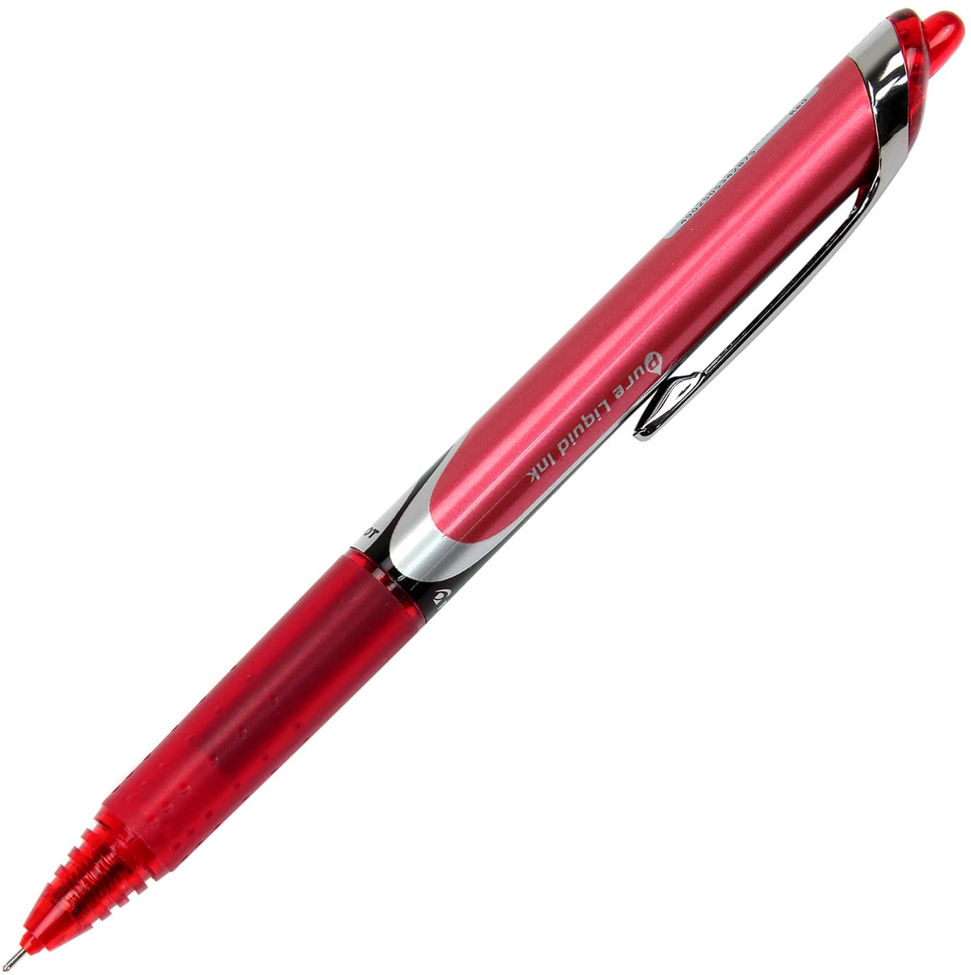 Ручка гелевая автоматическая Pilot Hi-Tecpoint V5 RT красная (12) (144) BXRT-VB 5-R 