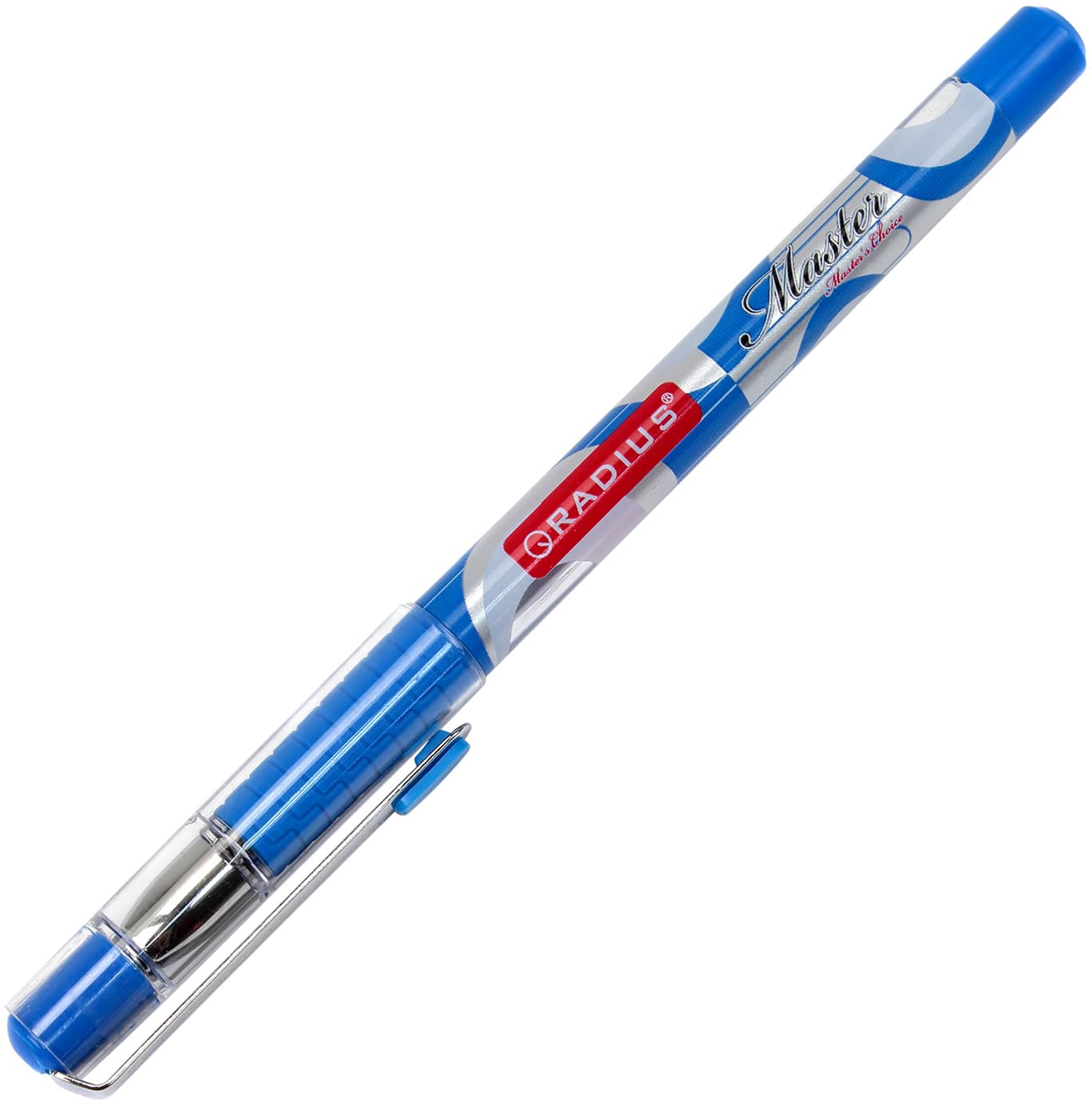 Ручка кулькова Radius Master 0,7мм синя (10) (120) (1440) 0078