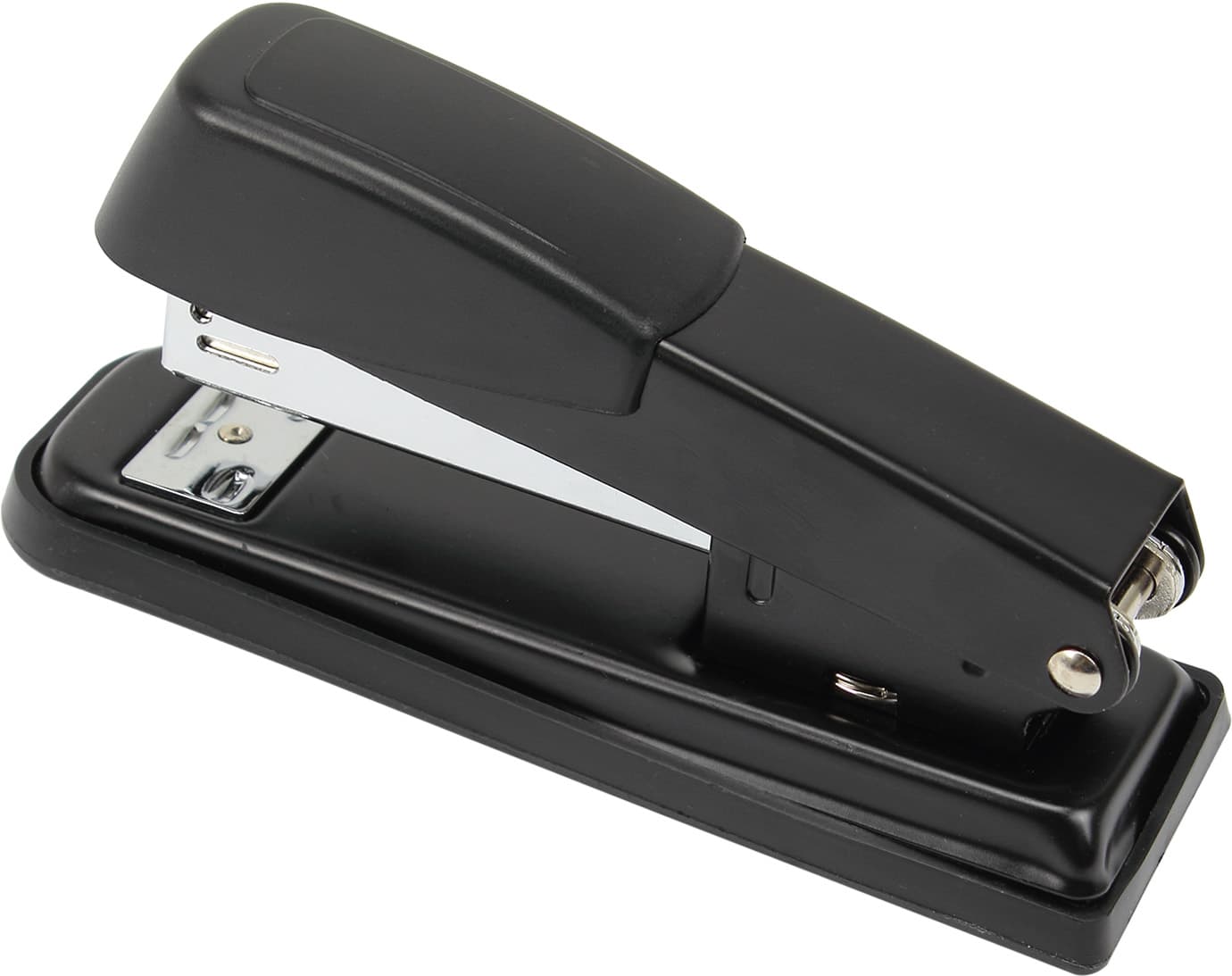 Степлер 24/6, 26/6 Norma 20 аркушів металевий чорний (12) 4123