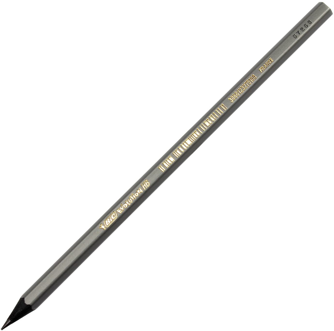 Олівець графітний Bic Еволюшн без гумки, сірий (12) (72) 896017/011