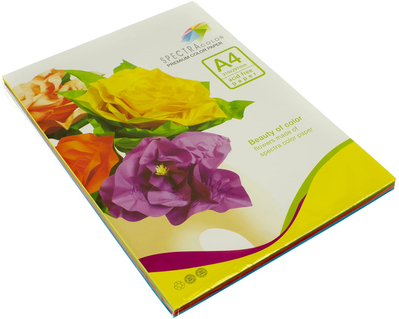 Папір кольоровий А4 80г/м2 інтенсив 5х20 Spectra Color-Rainbow Pack Deep IT 82 A 100 шт (22) (25)