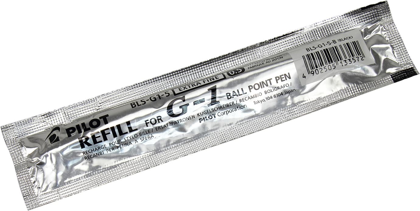 Стержень гелевый Pilot 0,5мм черный BLS-G1-5-В для BL-G1, BLGP-G1