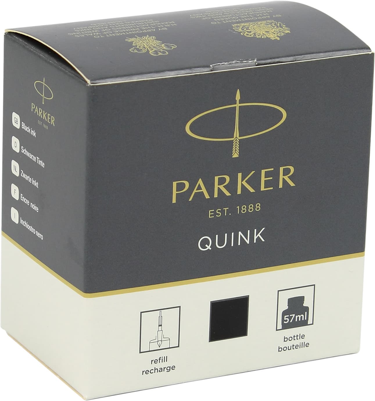 Чернила Parker Quink черные 11010 BK