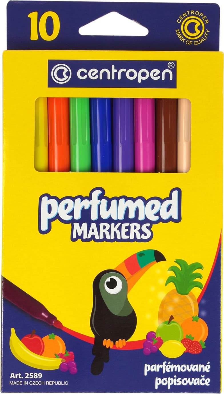 Фломастери Centropen Perfumes 10 кольорів (10) 2589/10