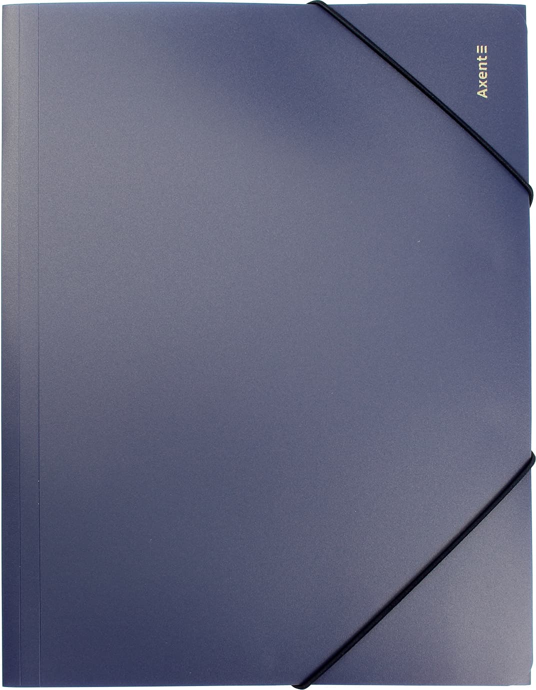 Папка Axent A4 на резинке синяя (1) (20) 1508-02