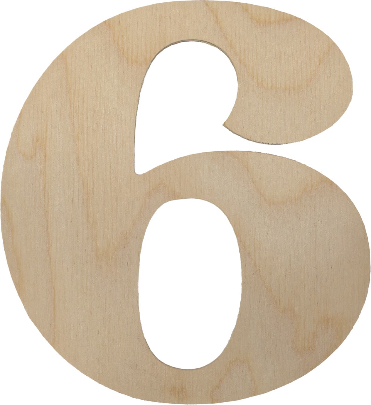Заготовка фанера Цифра «9» h15см (5)