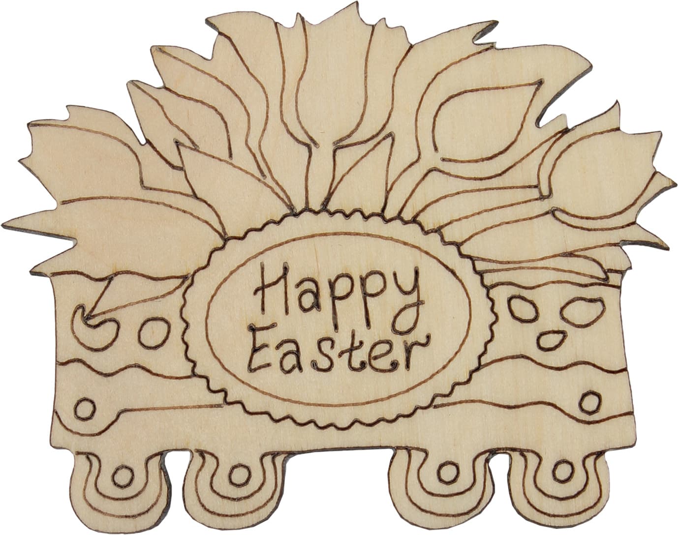 Заготівля фанера Happy Easter 6 см
