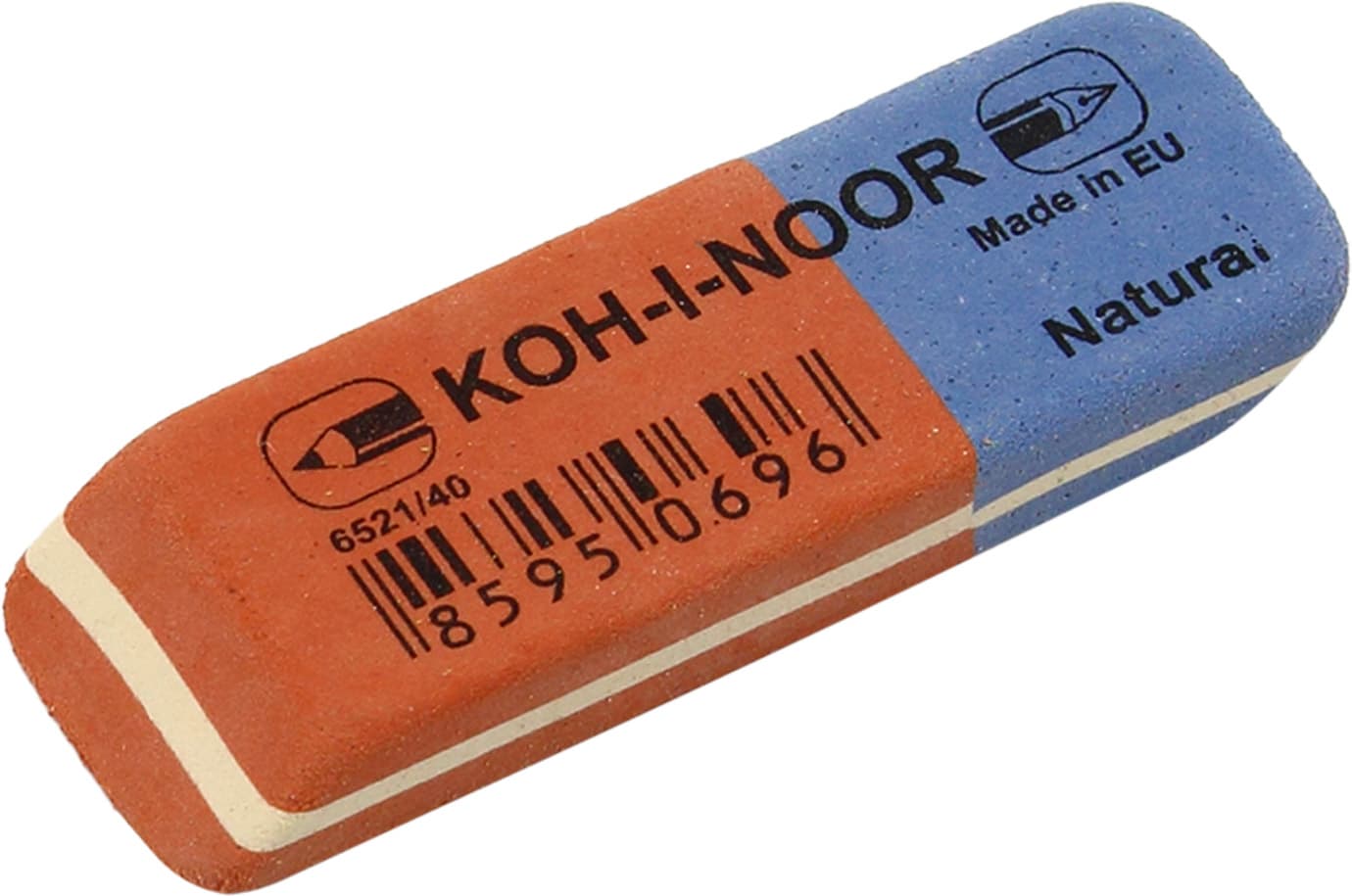 Гумка Koh-i-noor Blue Star червоно-синя (40) (320) 6521/40