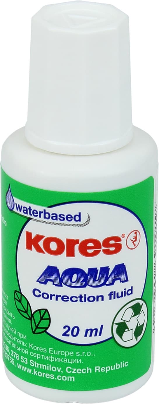 Корректор с кисточкой KoresAqua К69101 20мл водная основа
