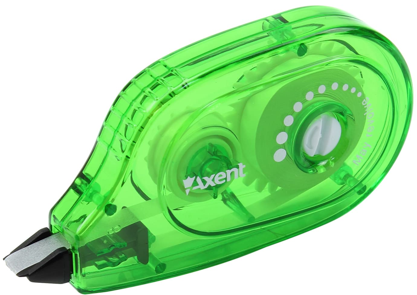 Коректор стрічковий Axent 5ммх6м, зелений (1) (48) 7009-04