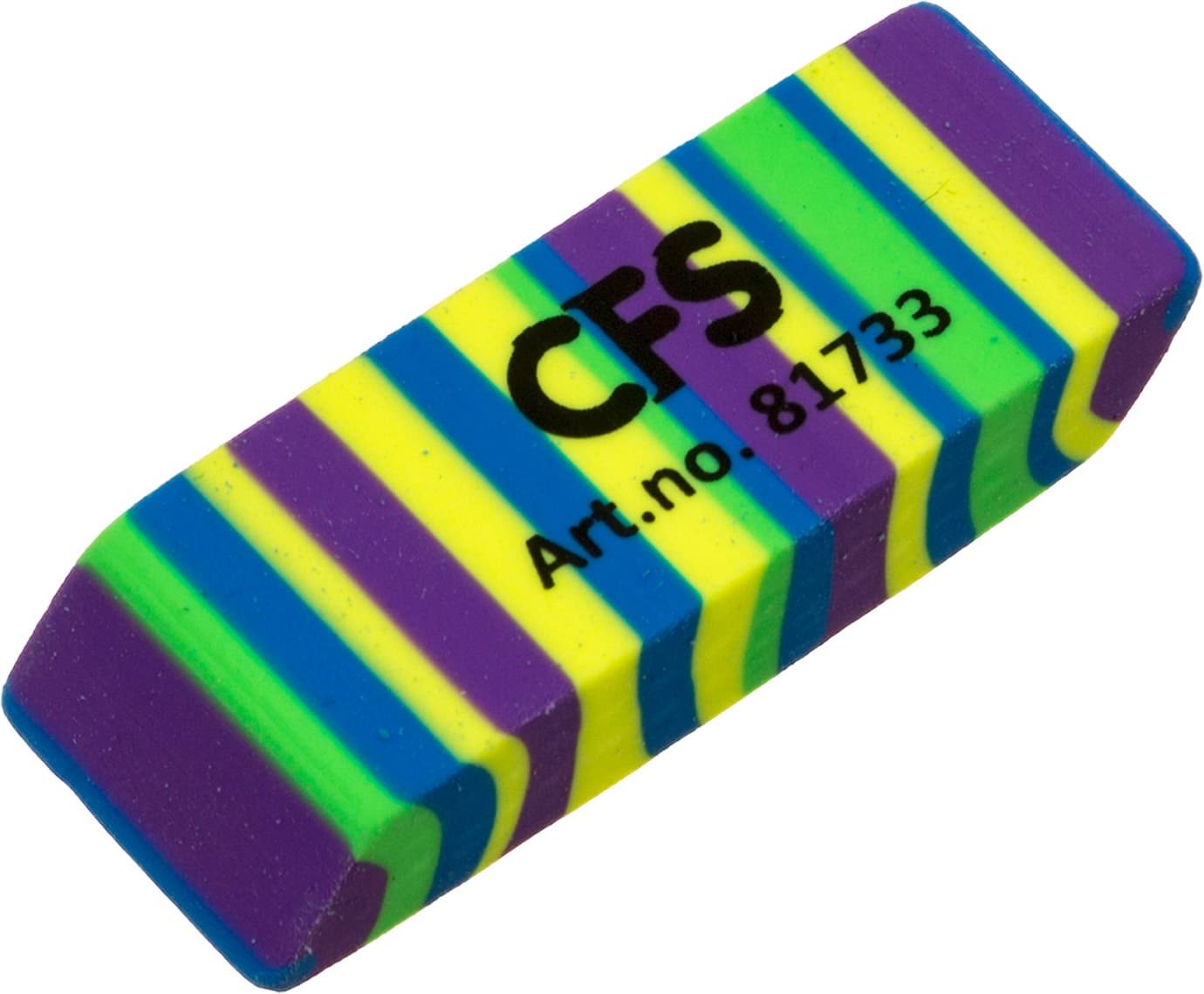 Гумка "CoolForSchool" Rainbow 55x20x10мм,асорті №CF81733 &&(1)(45)(1350)