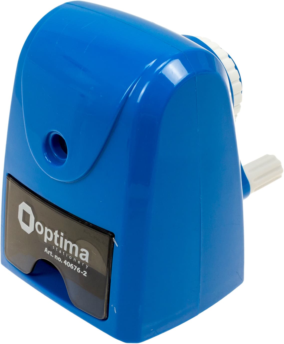 Точилка механ. "Optima" №O40676-02 с автомат. подачей синяя