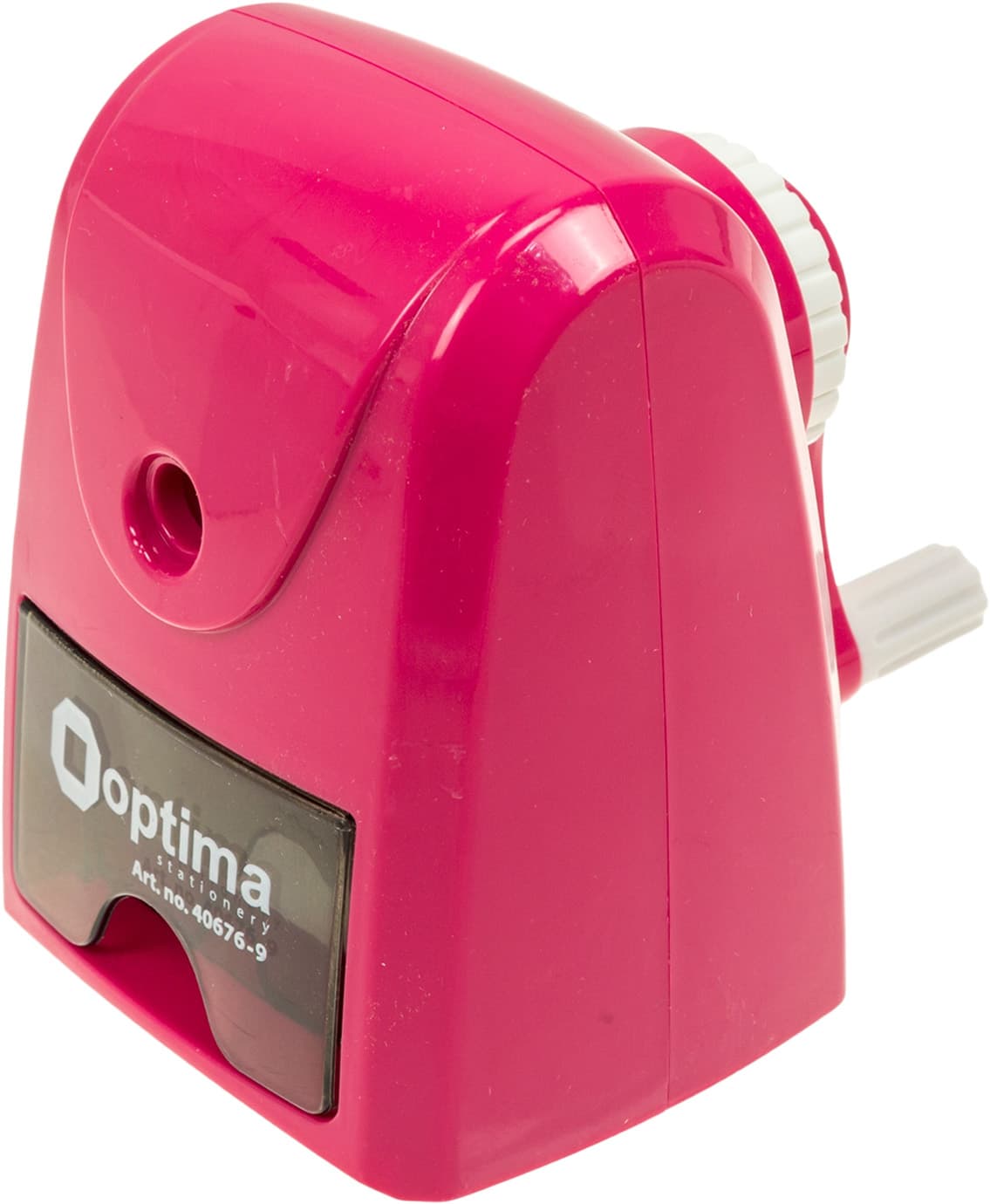 Точилка механ. "Optima" №O40676-09 с автомат. подачей,розовая