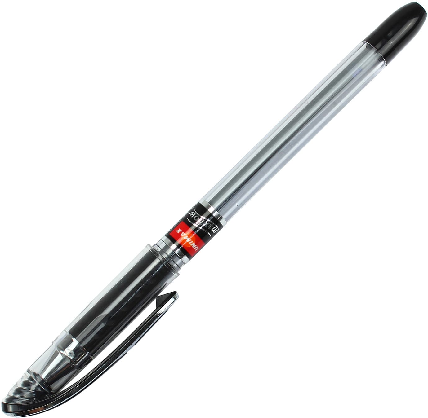 Ручка шариковая Unimax Maxflow 0,7 мм черная (12) (120) UX-117-01
