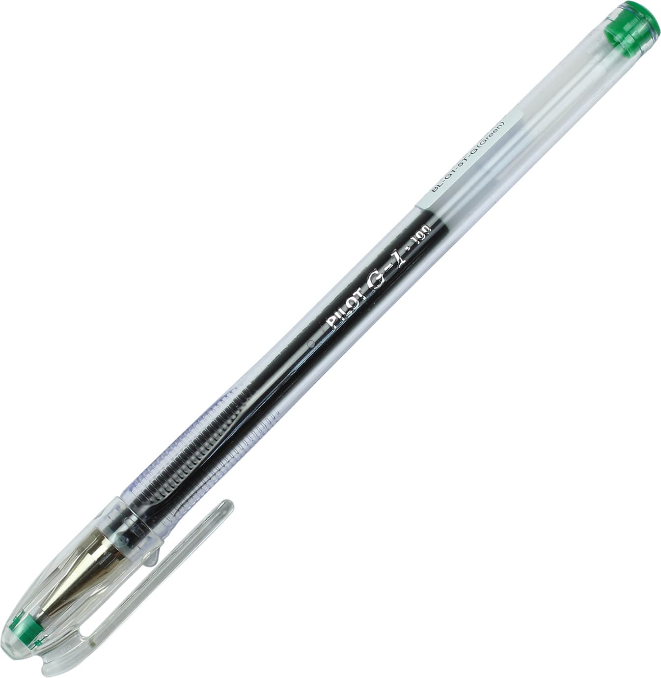 Ручка гелевая Pilot 0,5мм зеленая BL-G1-5T-G G-1