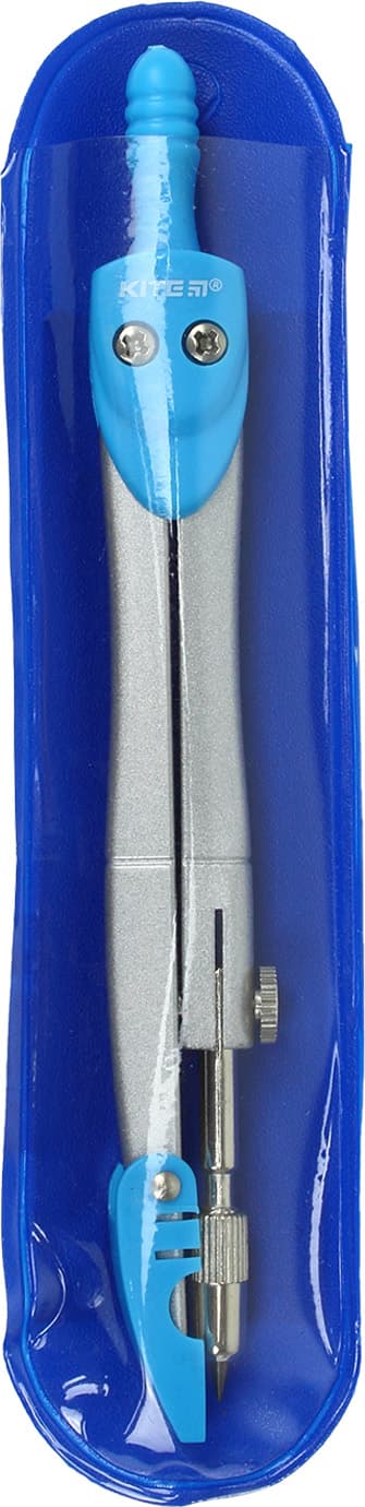 Циркуль Kite 125 мм, голубой, в чехле PVC (10) (50) K18-382-07/9999