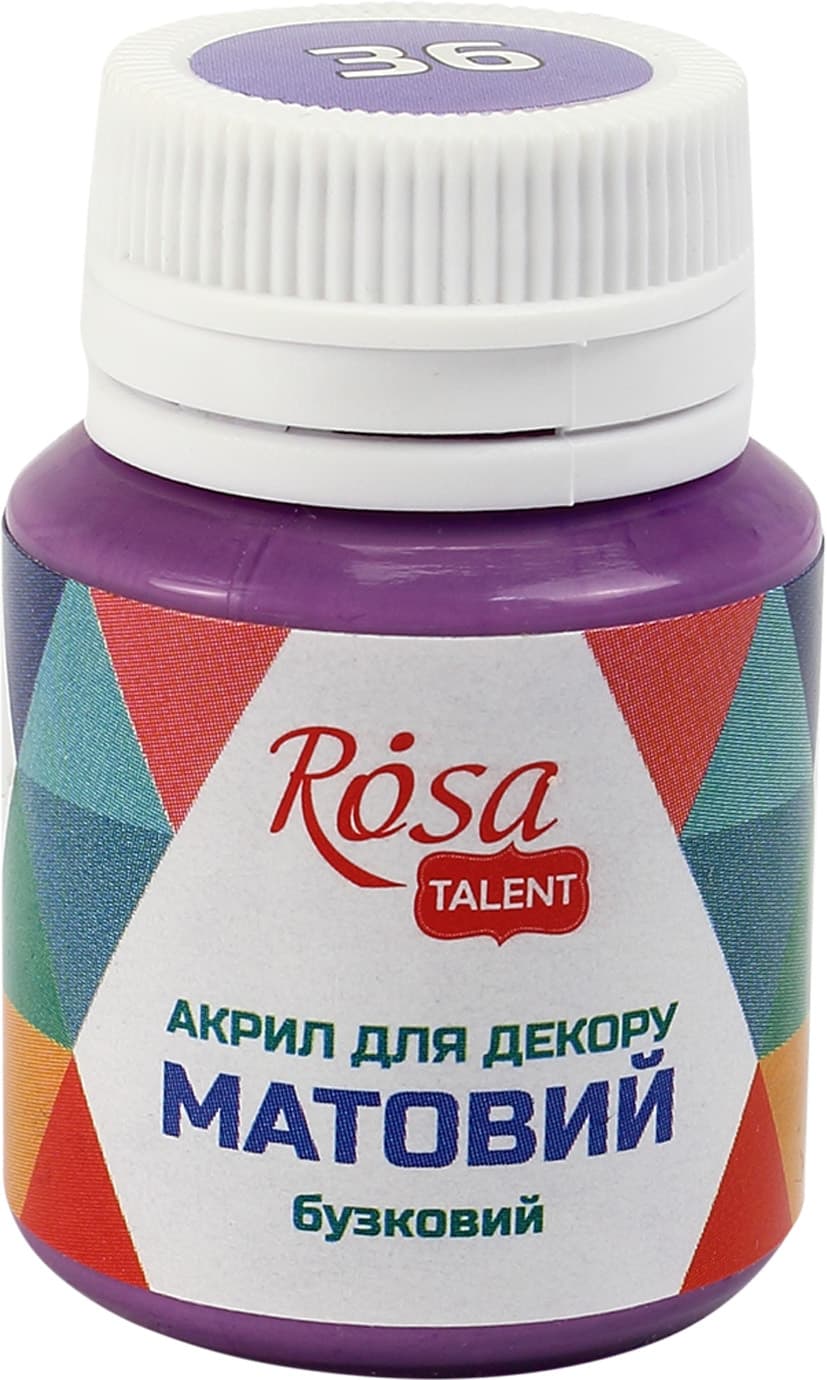 Акрил для декора Rosa Start 20мл матовый сиреневый 20036/9269