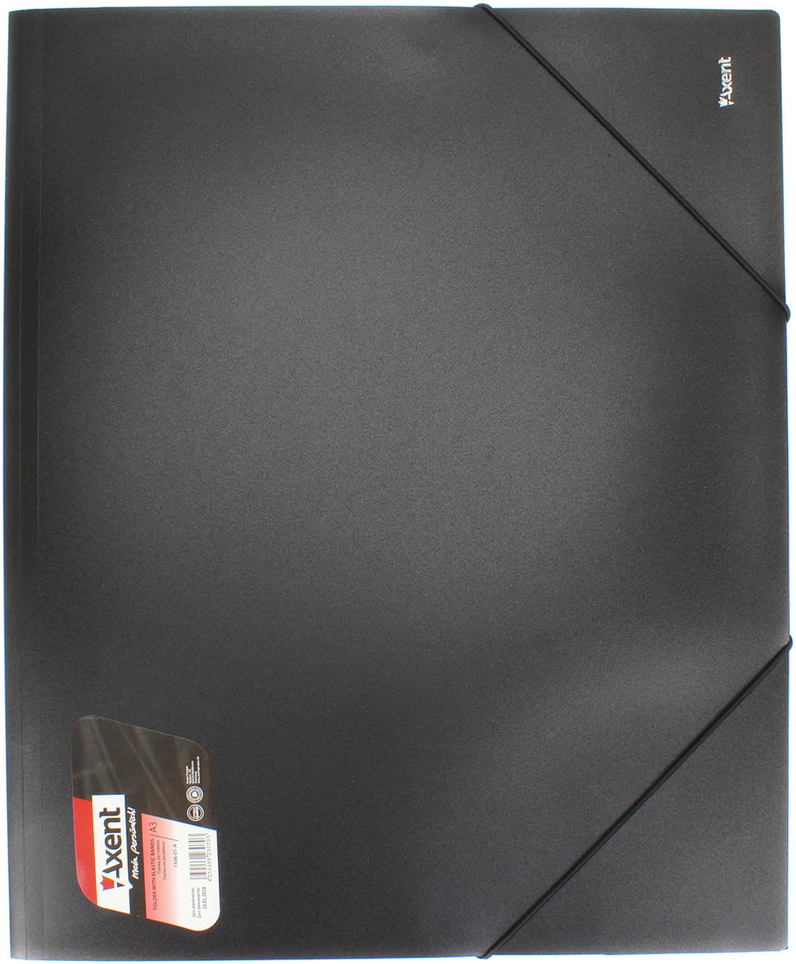 Папка на резинці Axent 1506-01 А3 чорна