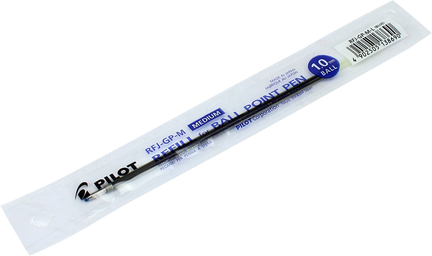 Стержень шариковый Pilot 1,0мм синий для BPAB-15F (12) RFJ-GP-M-L 
