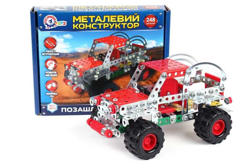 Конструктор металевий Позашляховик Технокомп (10) 4913