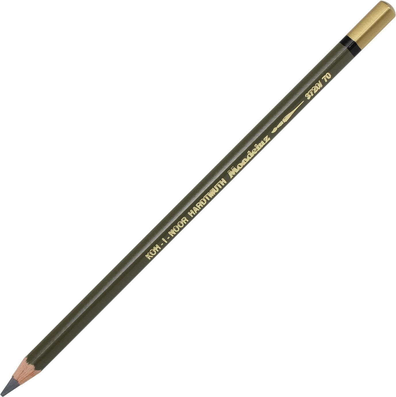 Олівець кольоровий акварельний Koh-i-noor Mondeluz dark grey/темно-сірий 3720/70