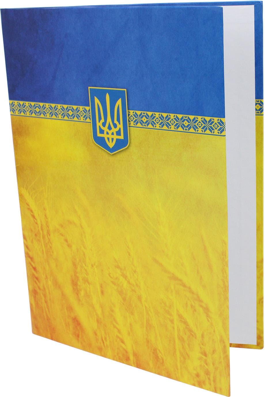 Папка К подписи Economix А4 желто-голубая (40) E30901-05 
