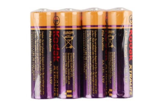 Батарейки Kodak Xtra Life LR-06 / пленка 4 шт (15) (150)