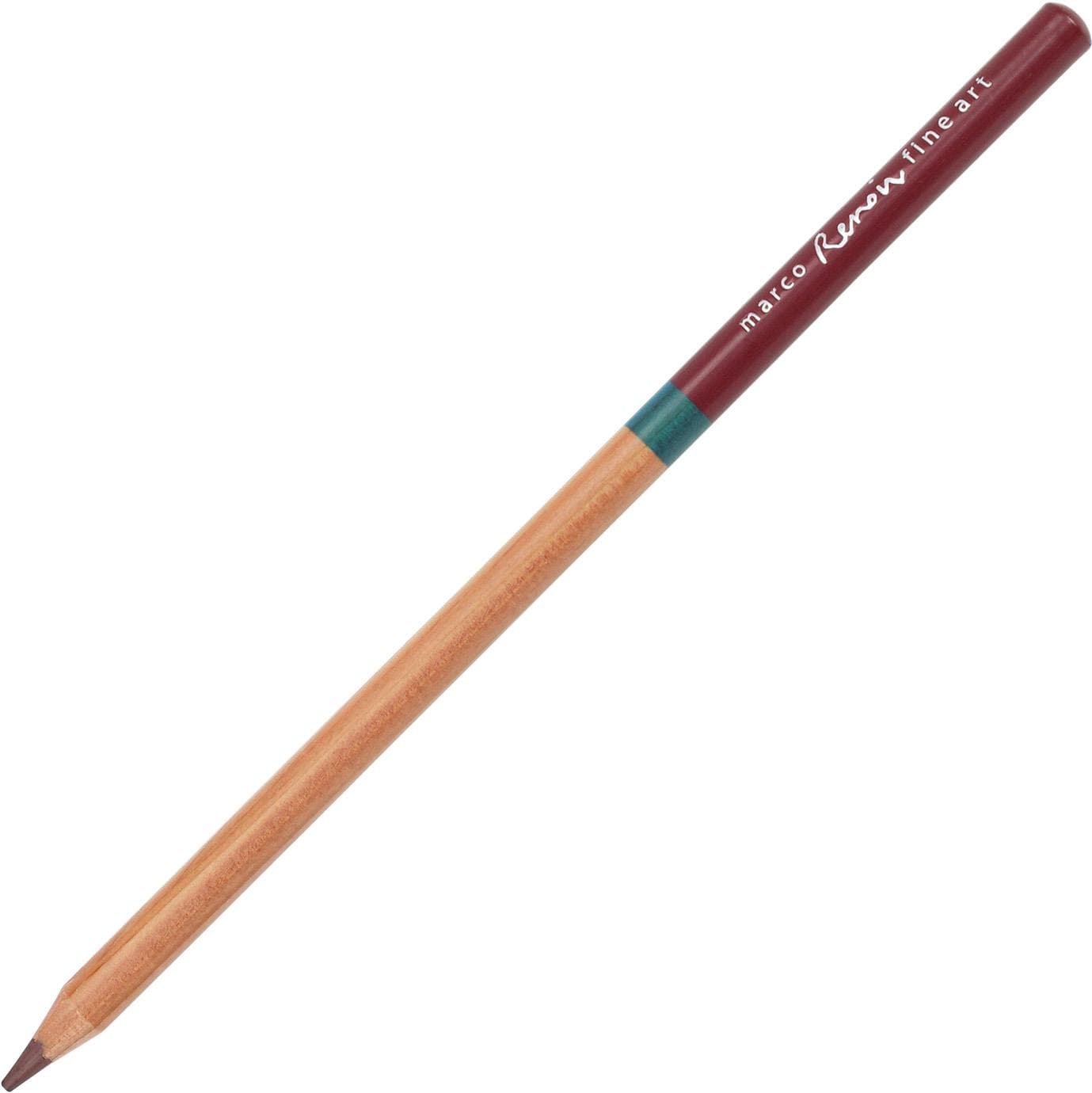 Олівець кольоровий Marco Fine Art 3120/43 акварельний dark brown кедр (12)