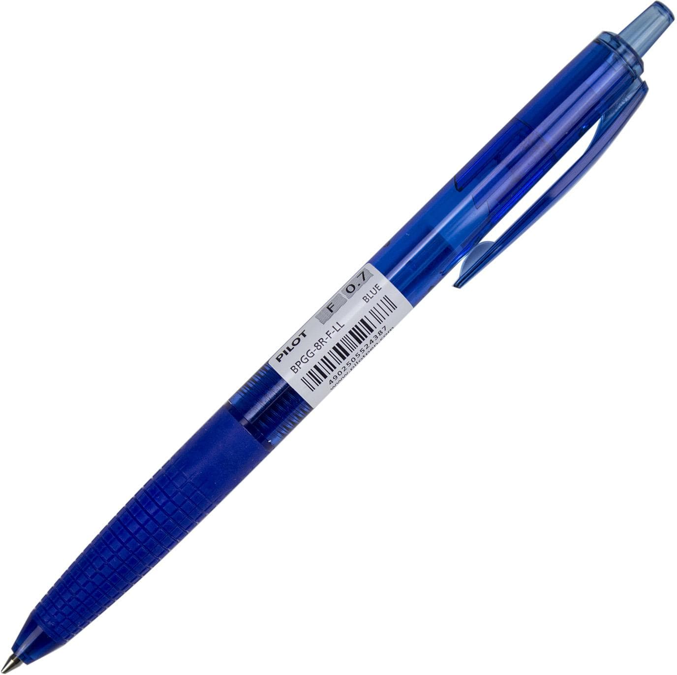 Ручка автоматическая шариковая Pilot Super Grip 0,7 мм синяя (12) (144)  BPGG-8R-F-LL  