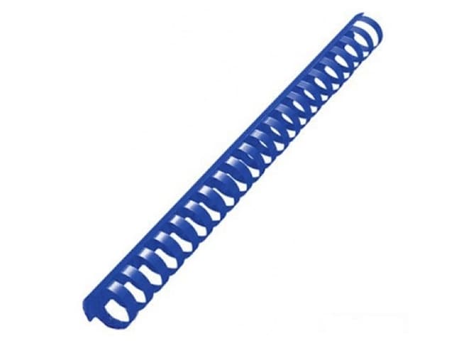 Пружина Buromax пластикова d12 мм синя (100) №0503-02