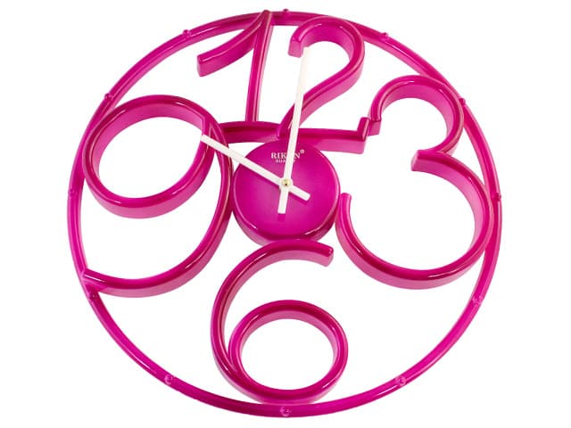 Годинник настінний Rikon D Pink/P 9951
