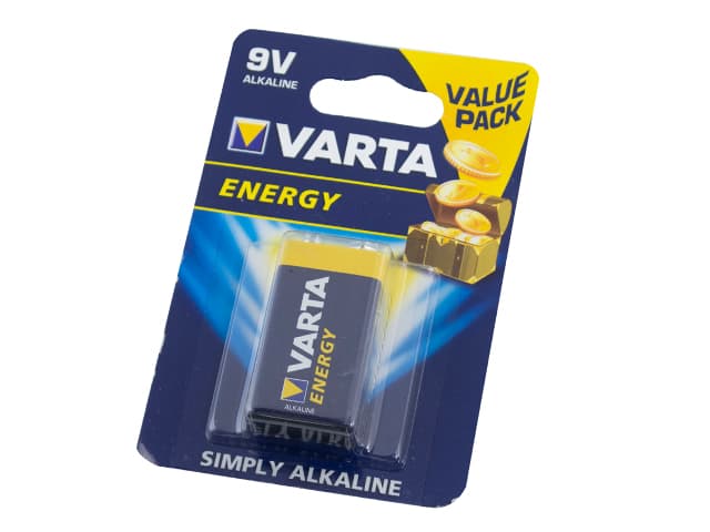 Батарейка Varta Алкалайн 6LR61/1bl energy крона (10) (50)