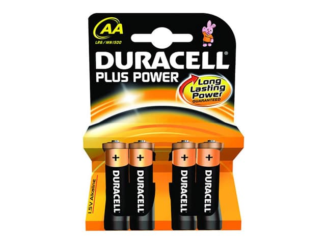 Батарейки Duracell LR-06/блістер 4 шт (20) (60)