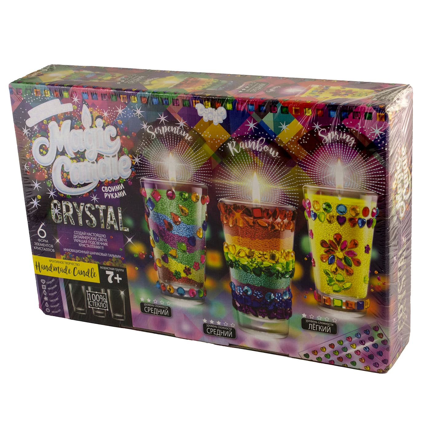 Набір креативної творчості Magic Candle Crystal DankoToys (5) MgC-02-01