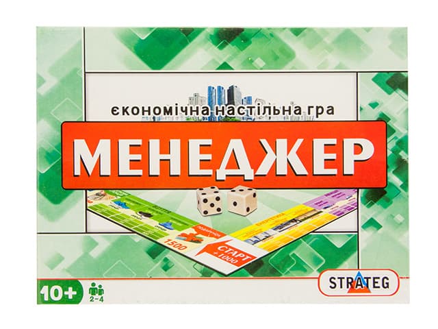 Игра Менеджер Strateg большая 40х26х5см (10) 485/30453