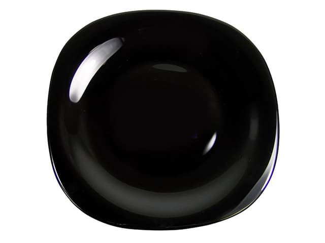 Тарелка стекло Luminarc. Carine Noir Black 27 см квадратная (6) (24) H3666/8951/95191/L9817