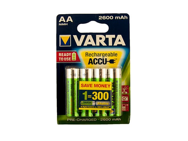 Акумулятори Varta R2U Ni-Mh (R-06, 2600 mAh) блістер 4 шт