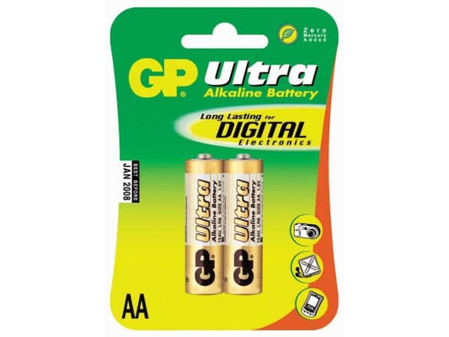Батарейки GP Ultra GP24AU-2UE2 LR-03 блистер 2 шт (10) (80)