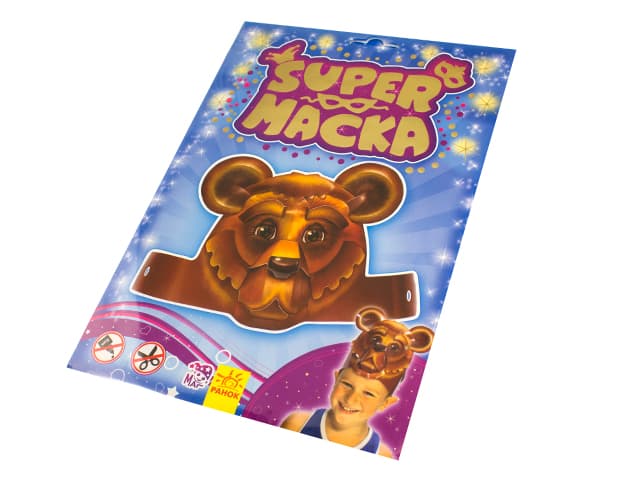 Superмаска: Ведмедик (рос./укр.) 570001