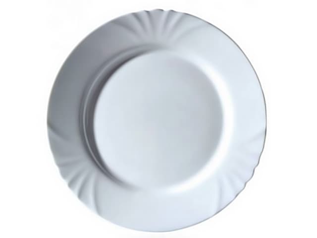 Тарелка обеденная стеклянная Luminarc. Cadix 25см круглая H4132/77925 (6) (24)